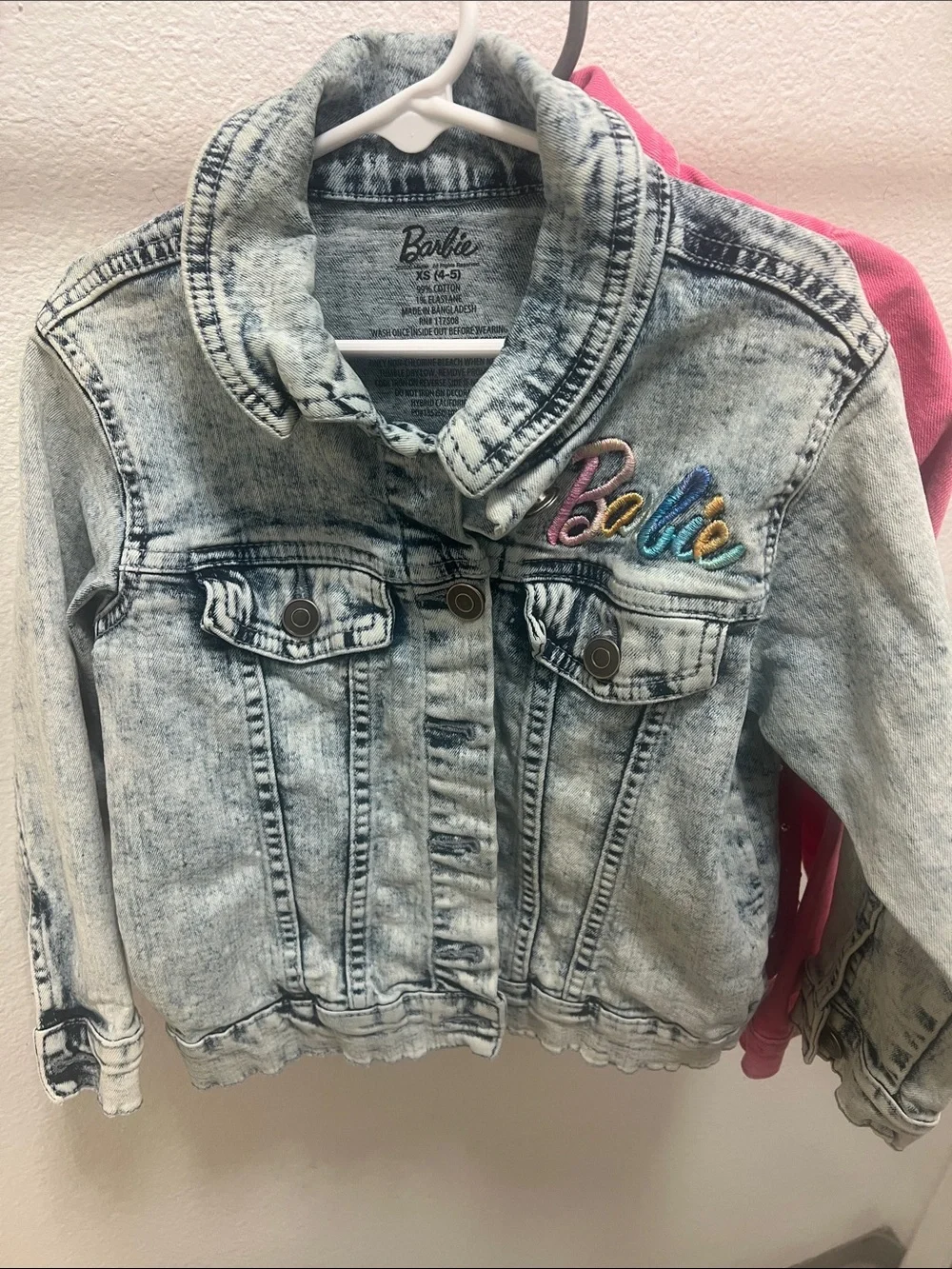 Barbie Denim Jacket & Pink Studded Gap Barbie Jacket